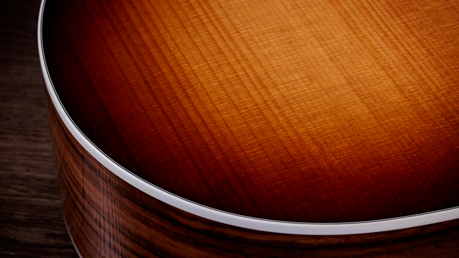 Taylor 214ce Sunset Blvd Mex Grand Auditorium Cw Epicea Noyer Eb Es2 - Shaded Edgeburst Top - Folk-Gitarre - Variation 2