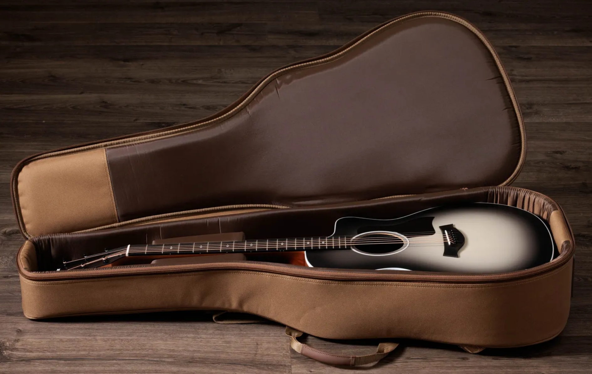 Taylor 214ce Sunset Blvd Mex Grand Auditorium Cw Epicea Noyer Eb Es2 - Eclipse Burst - Folk-Gitarre - Variation 6