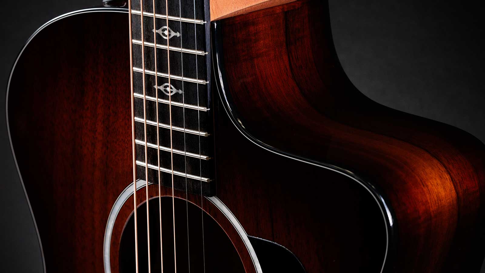 Taylor 224ce-k Dlx Grand Auditorium Cw Tout Koa Es2 - Shaded Edgeburst - Folk-Gitarre - Variation 2