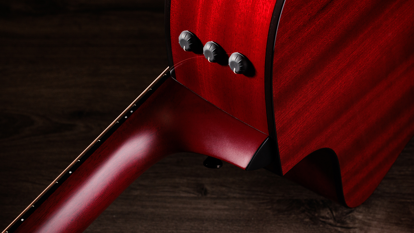 Taylor 224ce Plus Special Edition Grand Auditorium Cw Acajou Sapele Eb Es2 - Trans Red - Folk-Gitarre - Variation 7