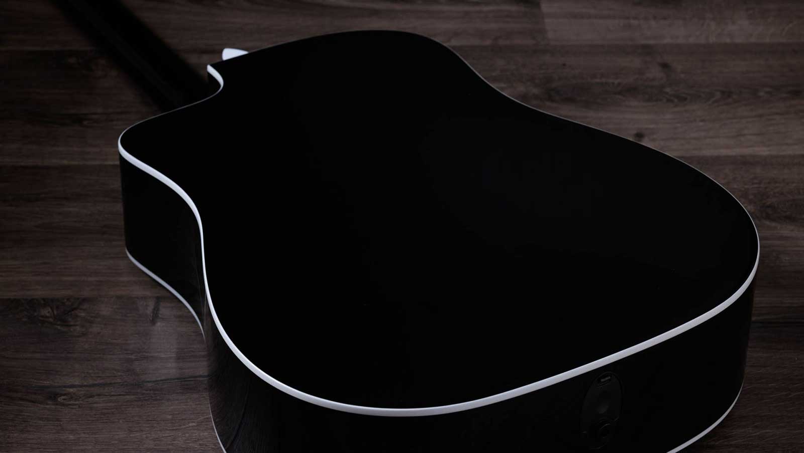 Taylor 250ce-blk Plus Dreadnought Cw 12c Epicea Erable Eb Es2 - Black - Folk-Gitarre - Variation 4