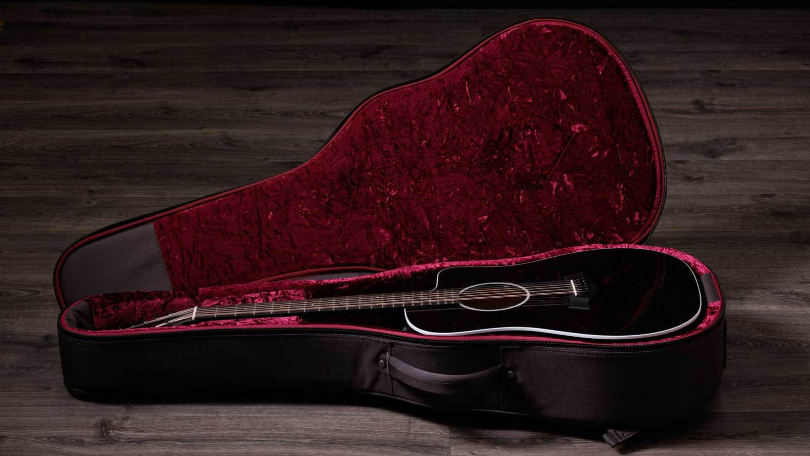 Taylor 250ce-blk Plus Dreadnought Cw 12c Epicea Erable Eb Es2 - Black - Folk-Gitarre - Variation 5