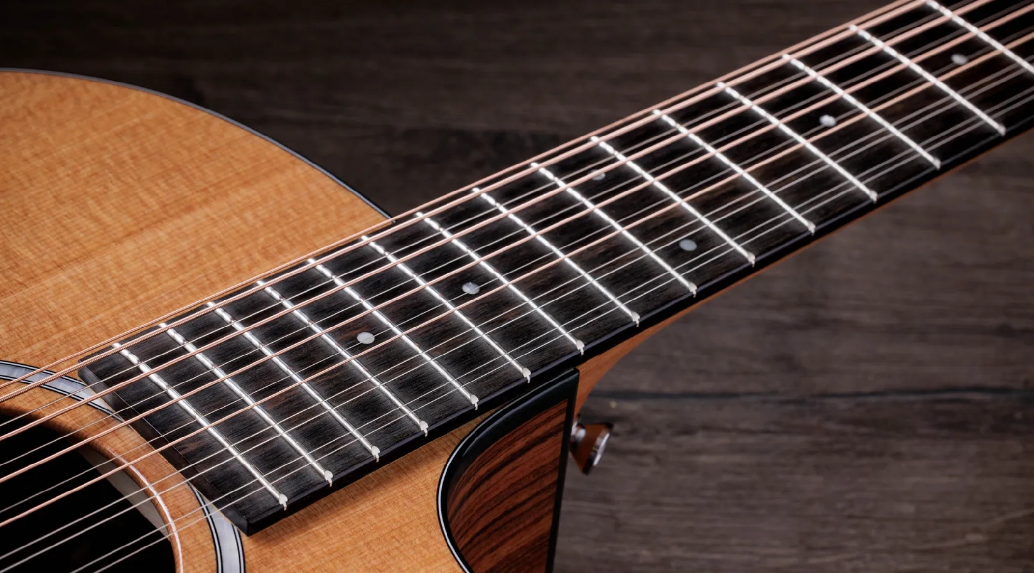 Taylor 254ce Plus Grand Auditorium Cw 12c Epicea Noyer Eb Es2 - Natural - Folk-Gitarre - Variation 5