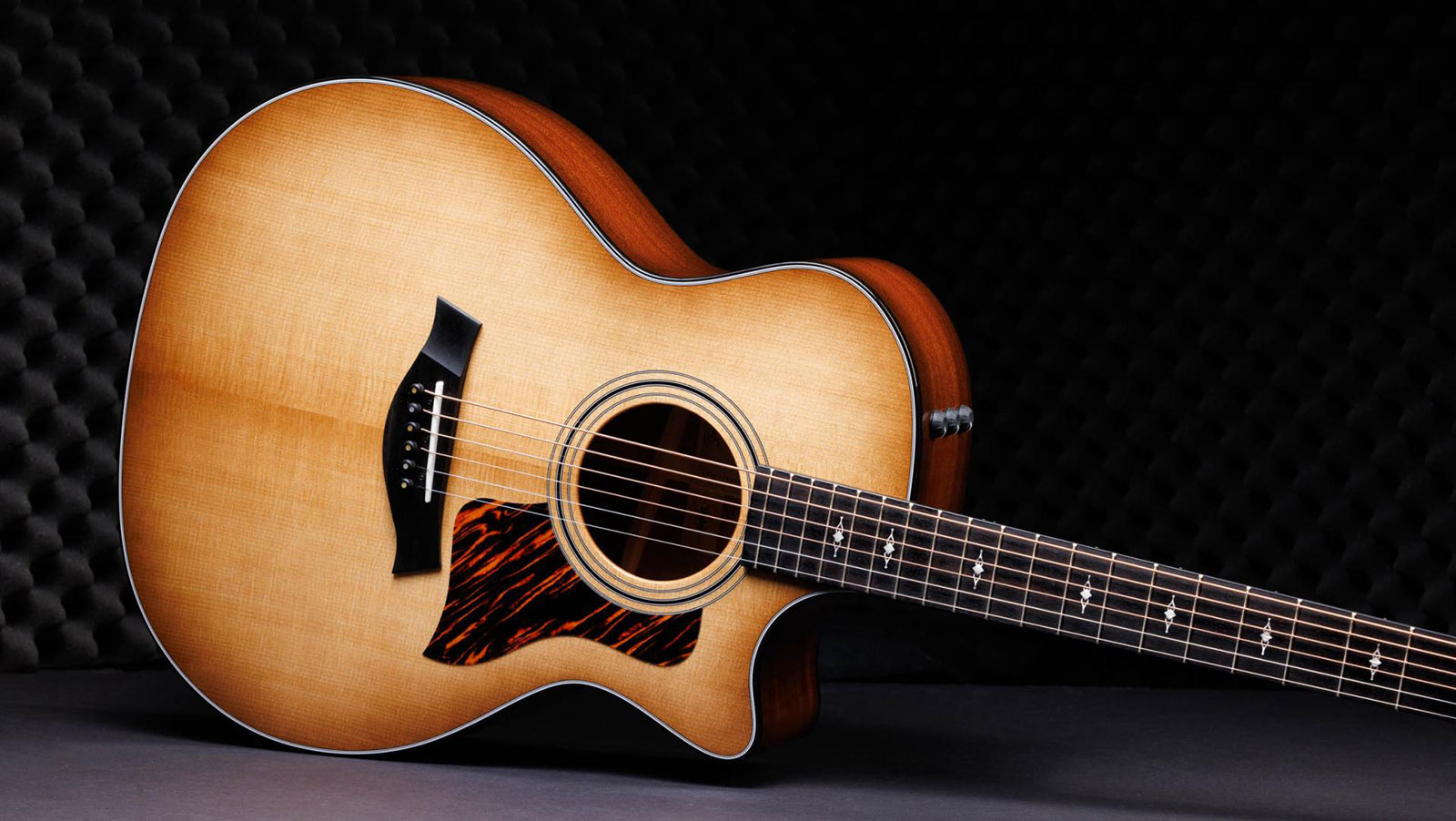 Taylor 314ce Ltd 50th Anniversary Epicea Sapele Eb Es2 - Shaded Edge Burst - Elektroakustische Gitarre - Variation 2