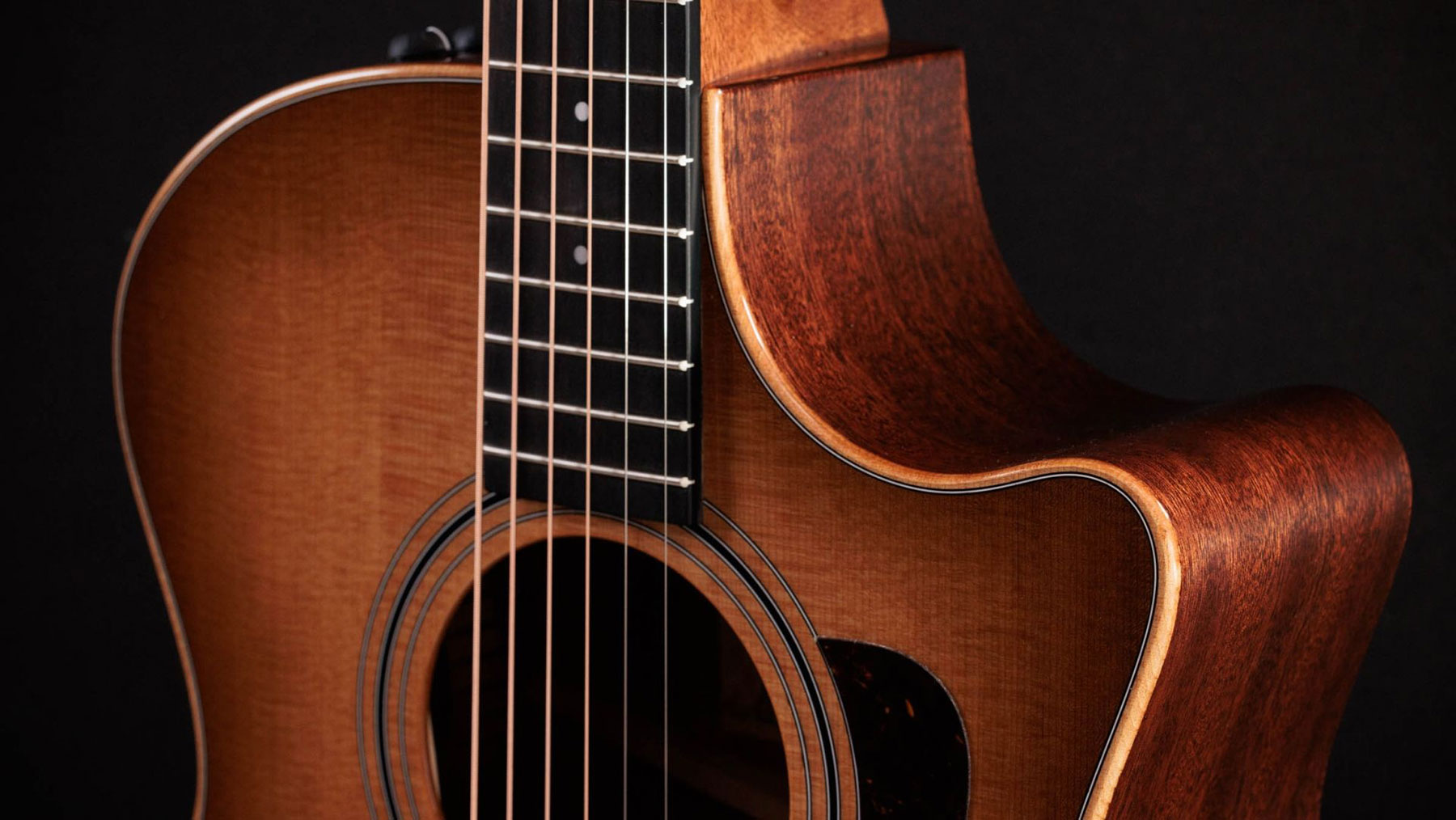 Taylor 314ce Studio Seb Grand Auditorium Cw Epicea Sapele Eb Es2 - Shaded Edge Burst - Folk-Gitarre - Variation 2