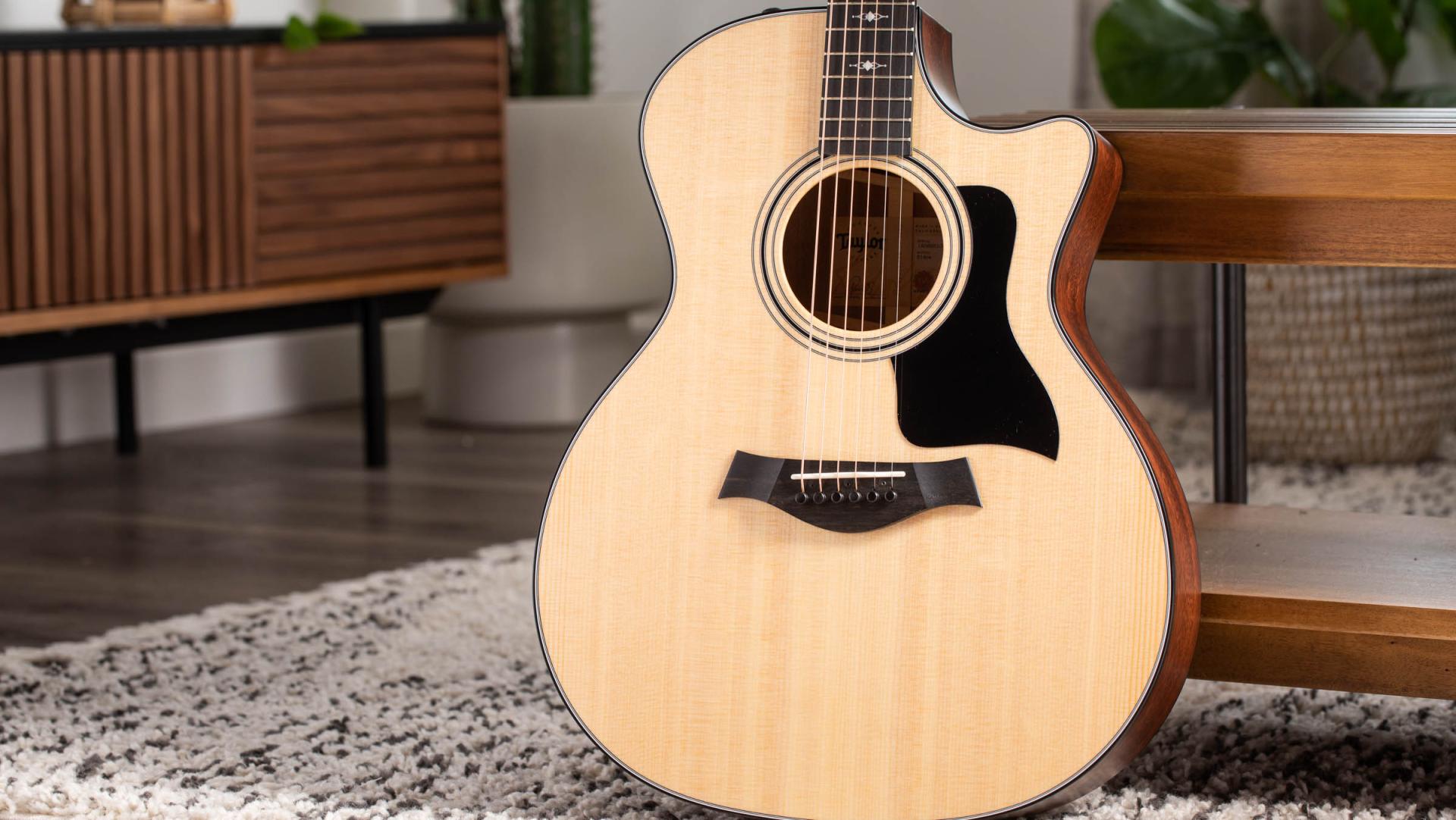 Taylor 314ce V-class 2019 Grand Auditorium Cw Epicea Sapele Eb Es2 - Natural - Elektroakustische Gitarre - Variation 3