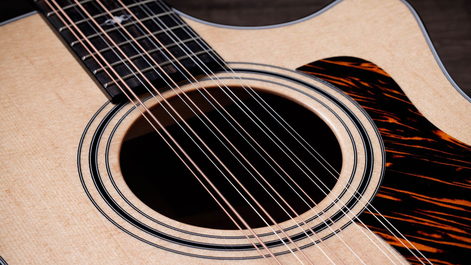 Taylor 354ce Grand Auditorium Cw 12c Epicea Sapele Eb Es2 - Medium Stain - Folk-Gitarre - Variation 2