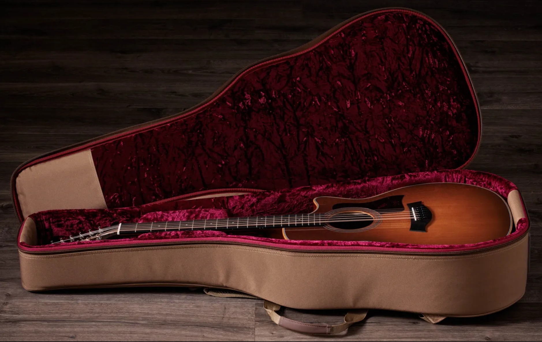 Taylor 354ce Studio Special Edition Grand Auditorium Cw 12c Epicea Sapele Eb Es2 - Honeyburst - Folk-Gitarre - Variation 7