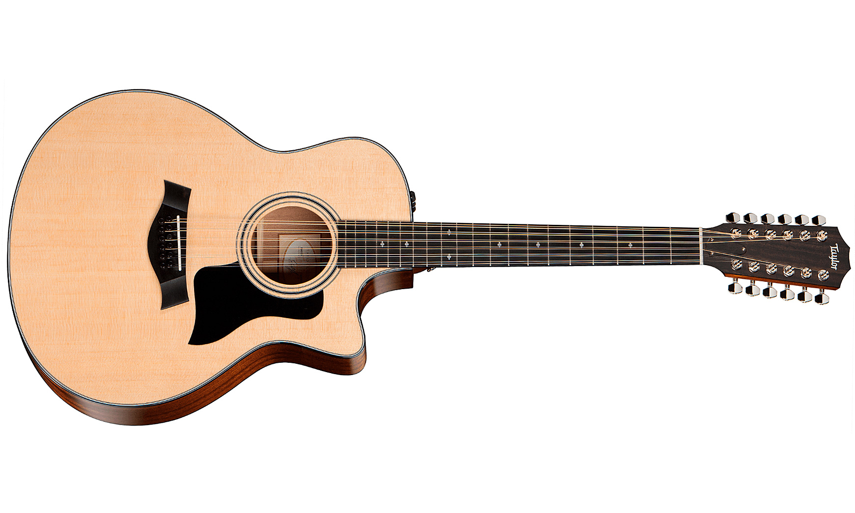 Taylor 356ce Grand Symphony Cw 12c Epicea Palissandre Eb Es2 - Natural - Elektroakustische Gitarre - Variation 1