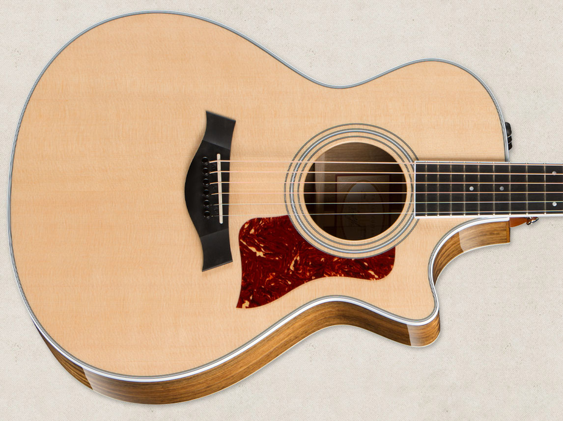 Taylor 412ce 2015 Grand Concert Cw Epicea Ovangkol Eb Es2 - Natural - Elektroakustische Gitarre - Variation 3