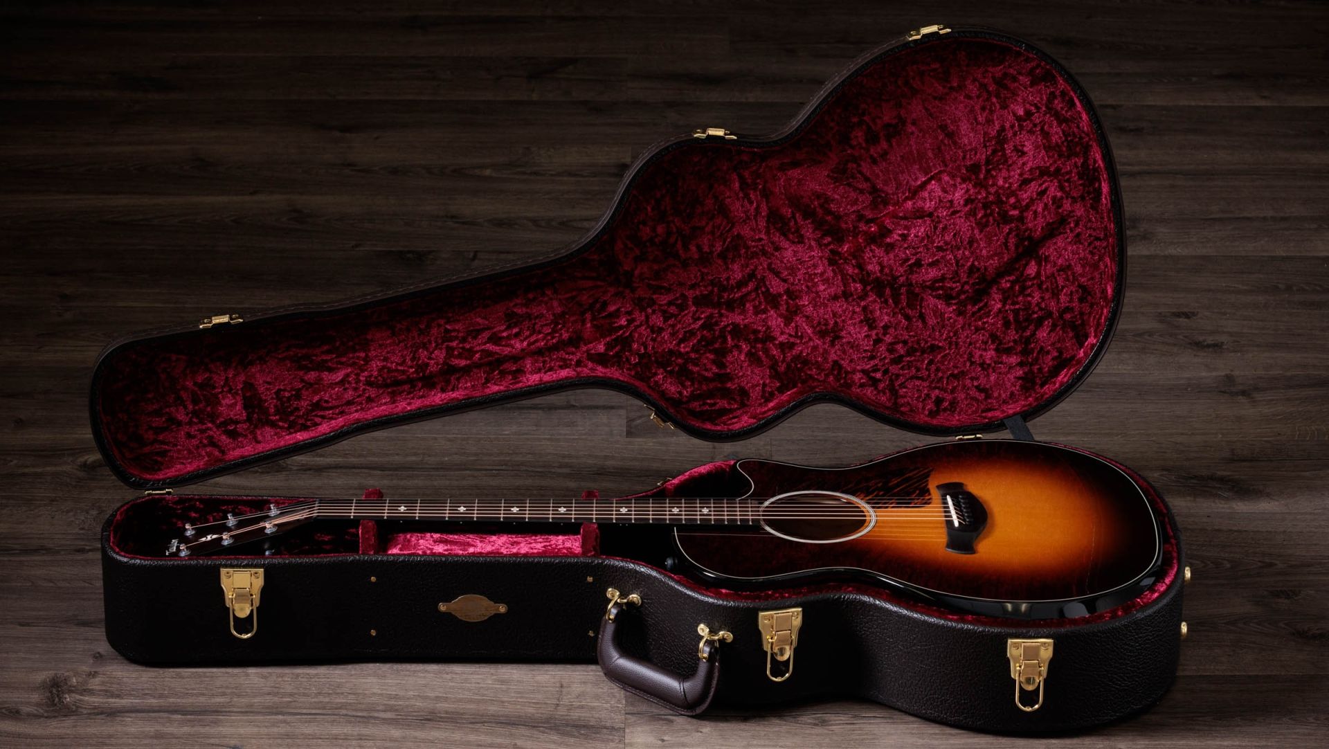 Taylor 514ce Builder's Edition Grand Auditorium Cw Epicea Shamel Ash Es2 Eb - Tobacco Kona Burst - Folk-Gitarre - Variation 8