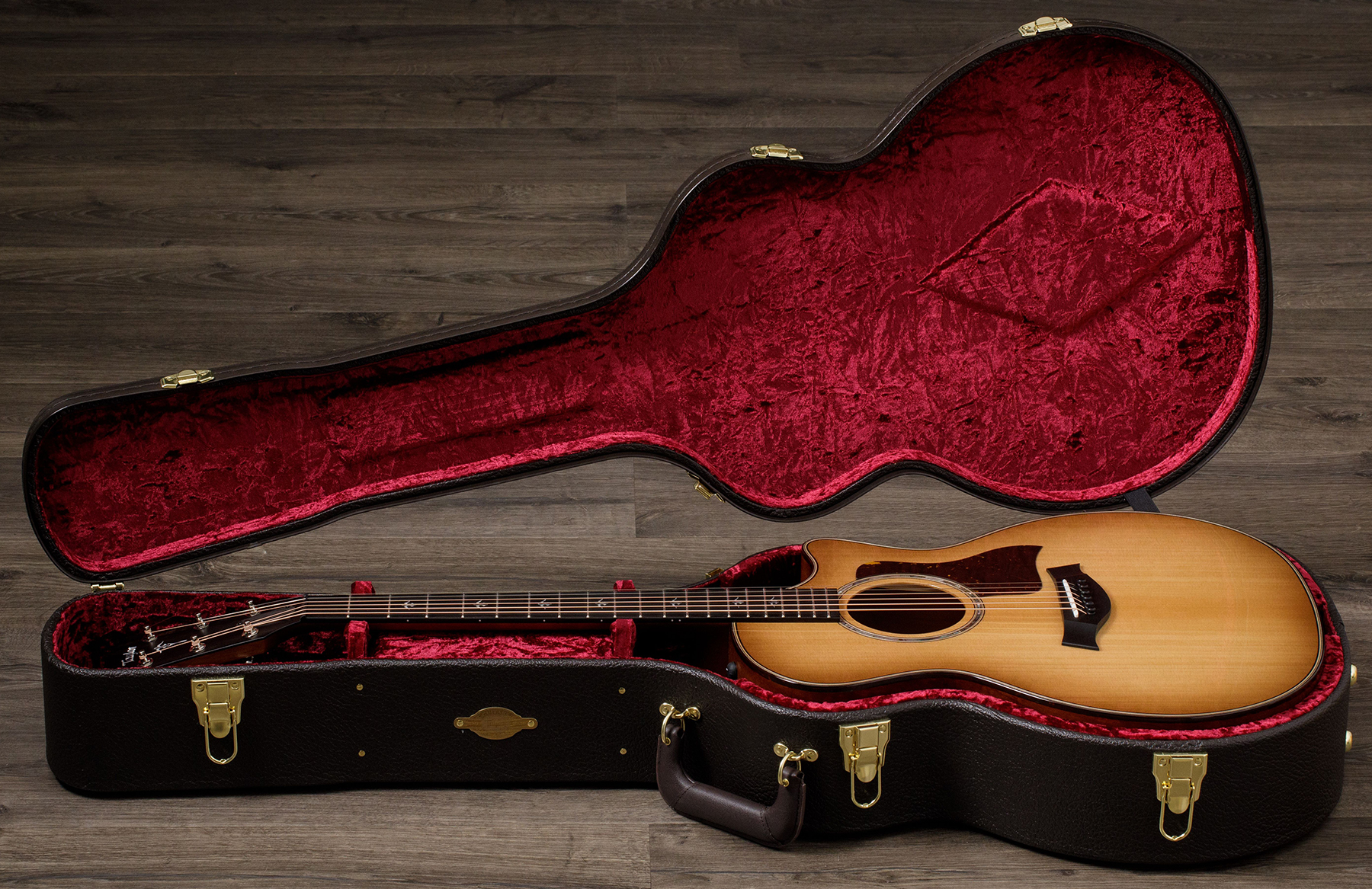 Taylor 514ce V-class Grand Auditorium Cw Epicea Red Urban Ironbark Eb Es2 - Natural - Elektroakustische Gitarre - Variation 5