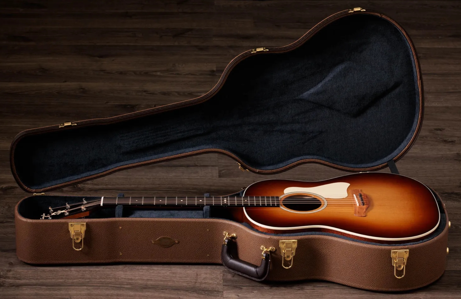Taylor 517e Sb Gold Label Grand Pacific Epicea Acajou Eb - Sunburst W/ Cream Pickguard - Folk-Gitarre - Variation 10