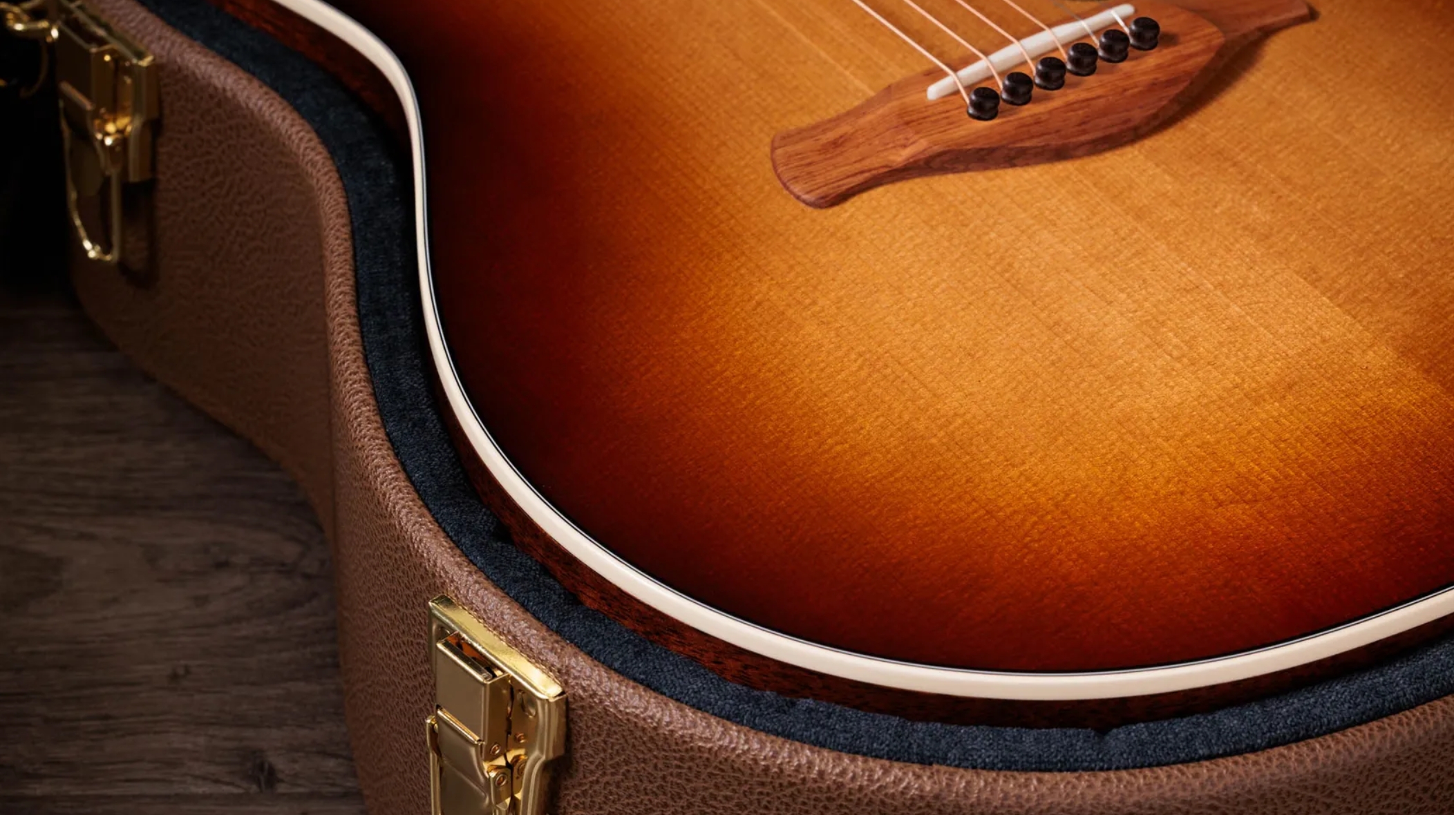 Taylor 517e Sb Gold Label Grand Pacific Epicea Acajou Eb - Sunburst W/ Cream Pickguard - Folk-Gitarre - Variation 2