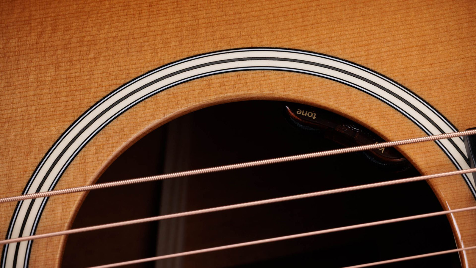 Taylor 517e Sb Gold Label Grand Pacific Epicea Acajou Eb - Sunburst Firestripe Pickguard - Folk-Gitarre - Variation 7