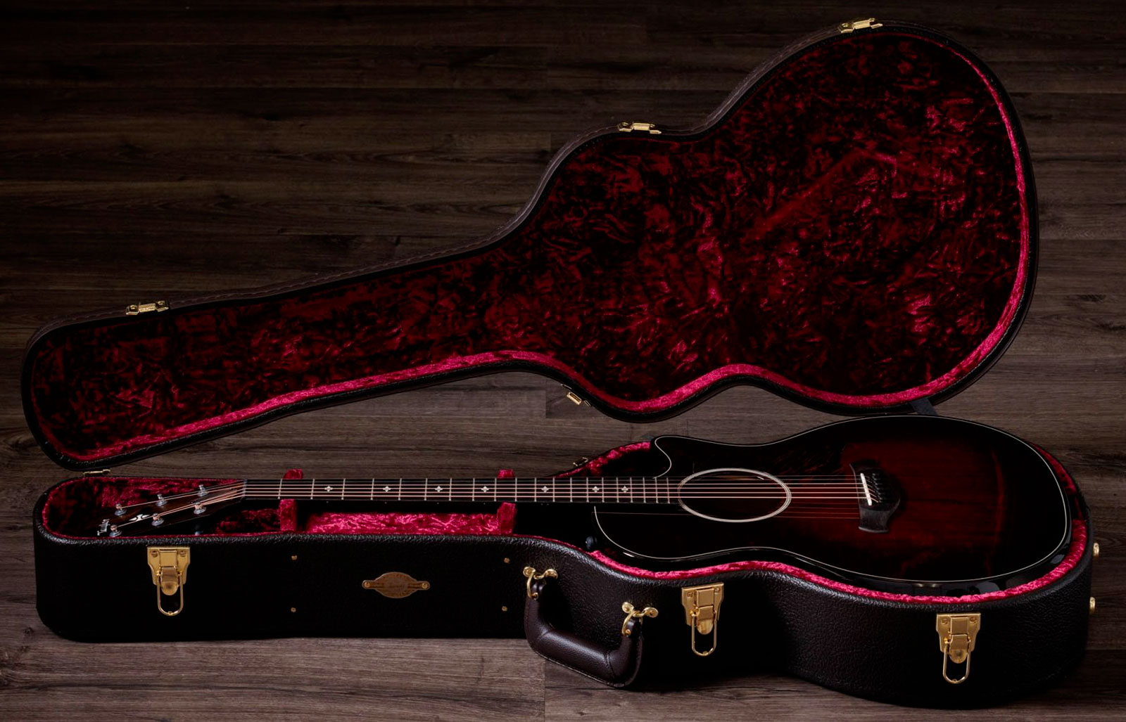 Taylor 524ce Builder's Edition Grand Auditorium Cw Acajou Frene Eb Es2 - Kona Burst - Folk-Gitarre - Variation 9