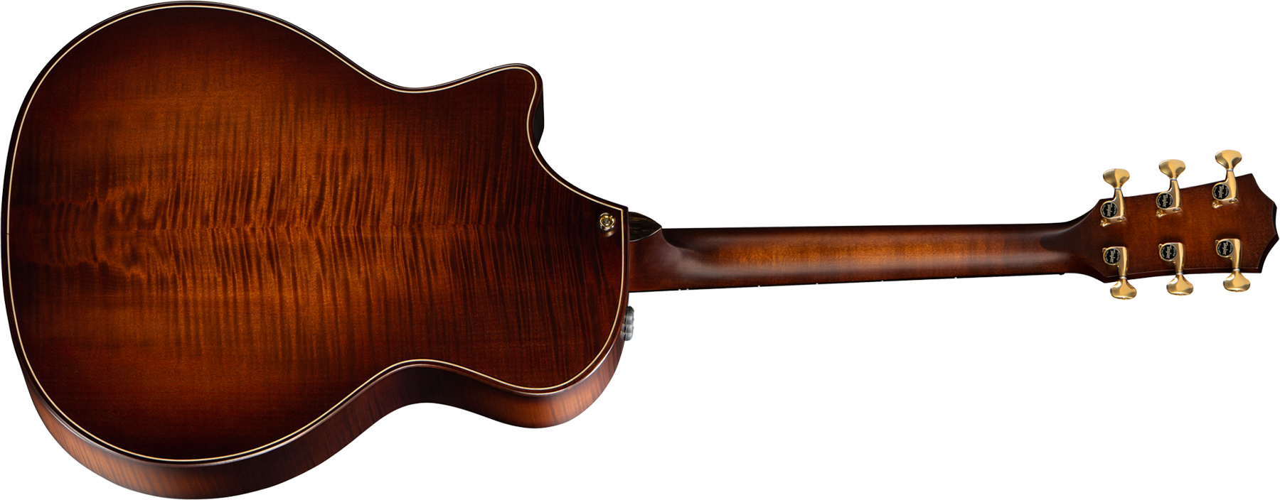 Taylor 614ce Builder's Edition V-class Grand Auditorium Cw Epicea Erable Eb Es2 - Natural Top & Wild Honey Burst - Folk-Gitarre - Variation 1