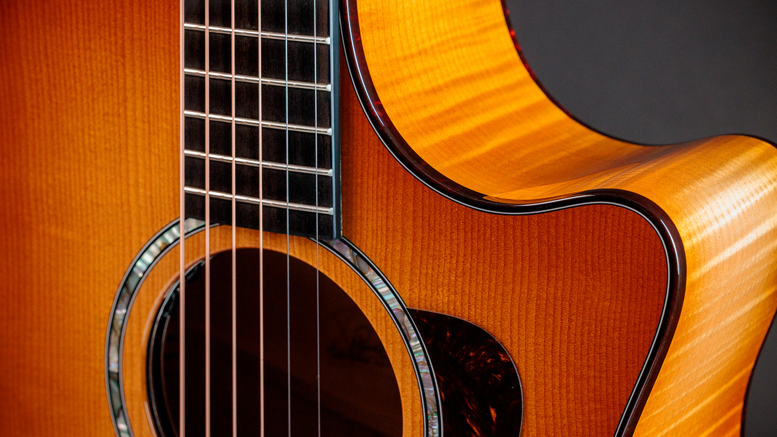 Taylor 614ce Next Gen. Grand Auditorium Cw Epicea Erable Eb Claria - Antique Blonde - Folk-Gitarre - Variation 3