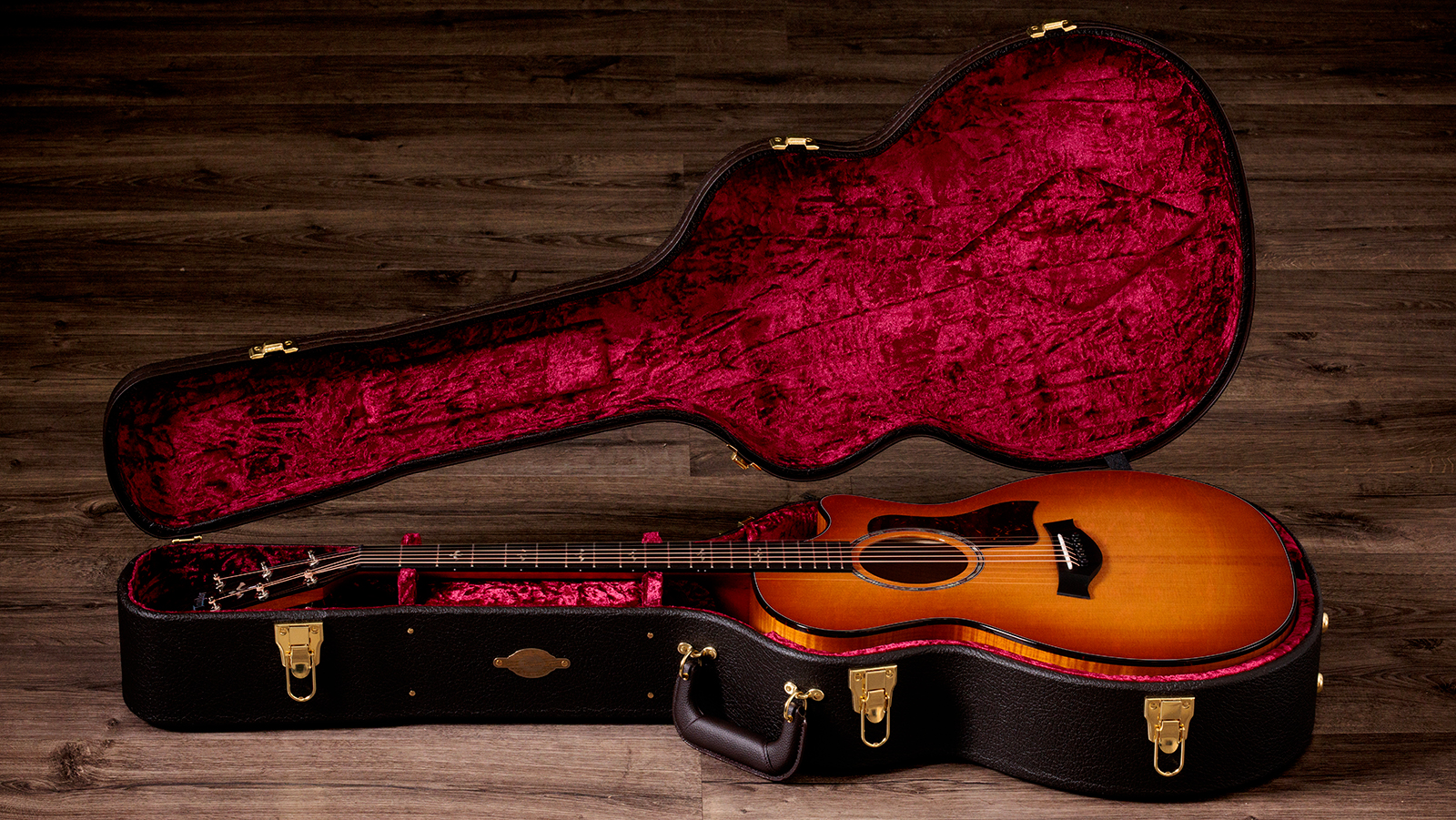 Taylor 614ce Next Gen. Grand Auditorium Cw Epicea Erable Eb Claria - Antique Blonde - Folk-Gitarre - Variation 8