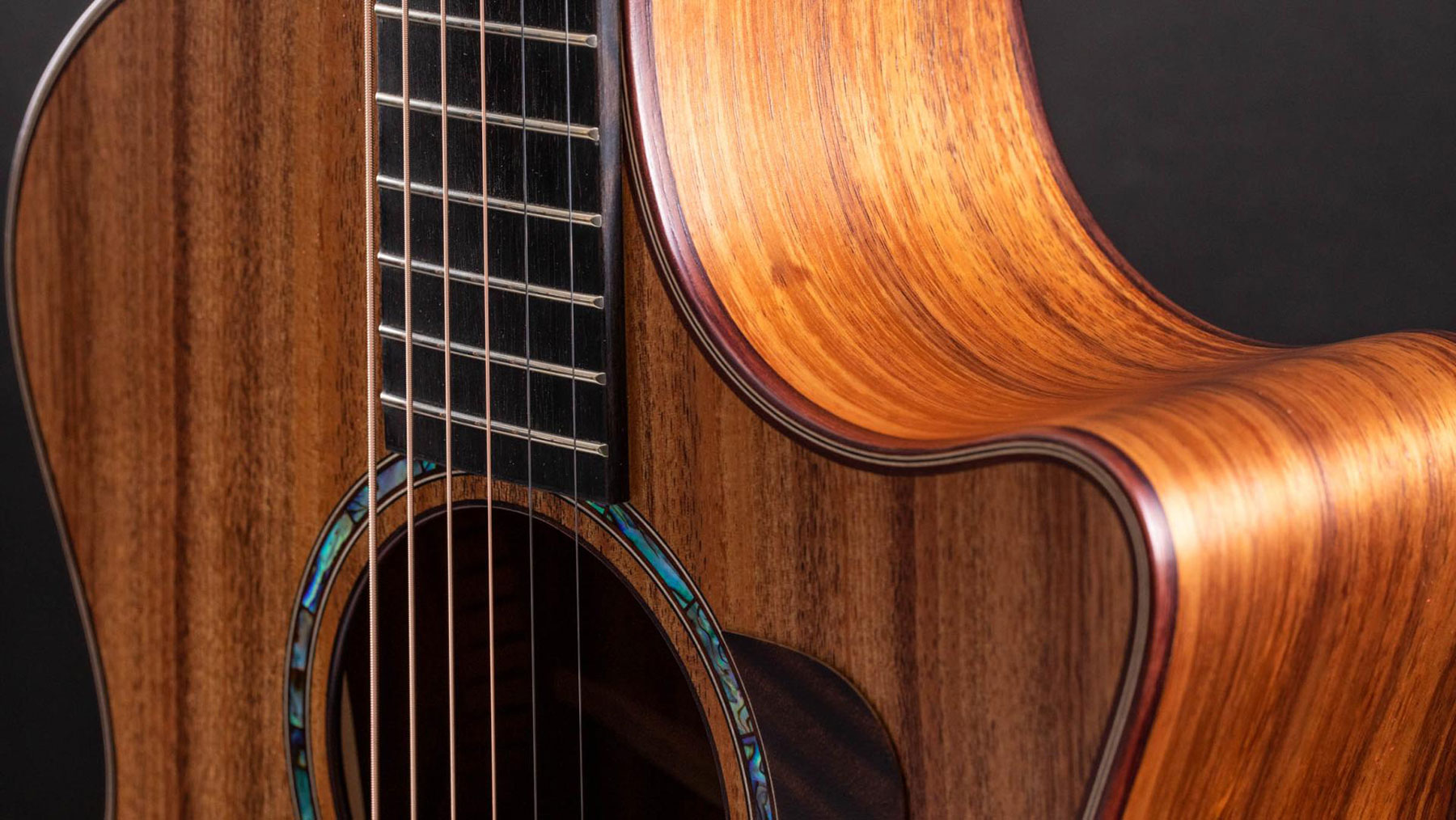 Taylor 724ce Grand Auditorium Cw Tout Koa Eb Es2 - Natural Matte - Folk-Gitarre - Variation 2