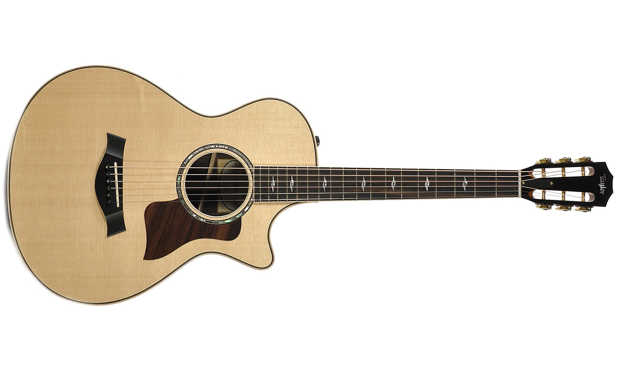 Taylor 812ce 12-fret 2015 Grand Concert Cw Epicea Palissandre Es2 - Natural - Elektroakustische Gitarre - Variation 1