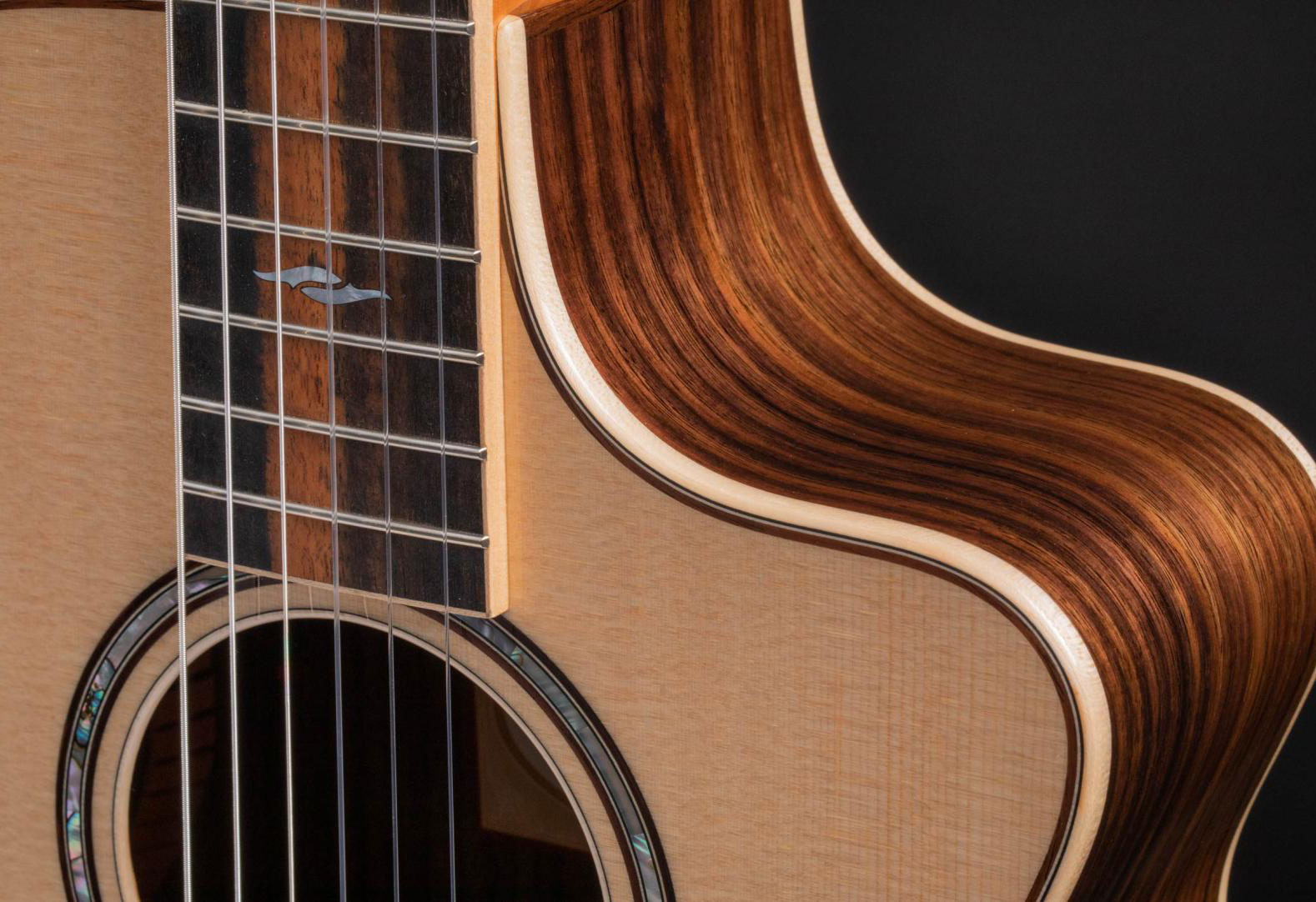 Taylor 812ce-n Grand Concert Cw Epicea Palissandre Eb Esn - Natural Gloss 4.5 - Westerngitarre & electro - Variation 2