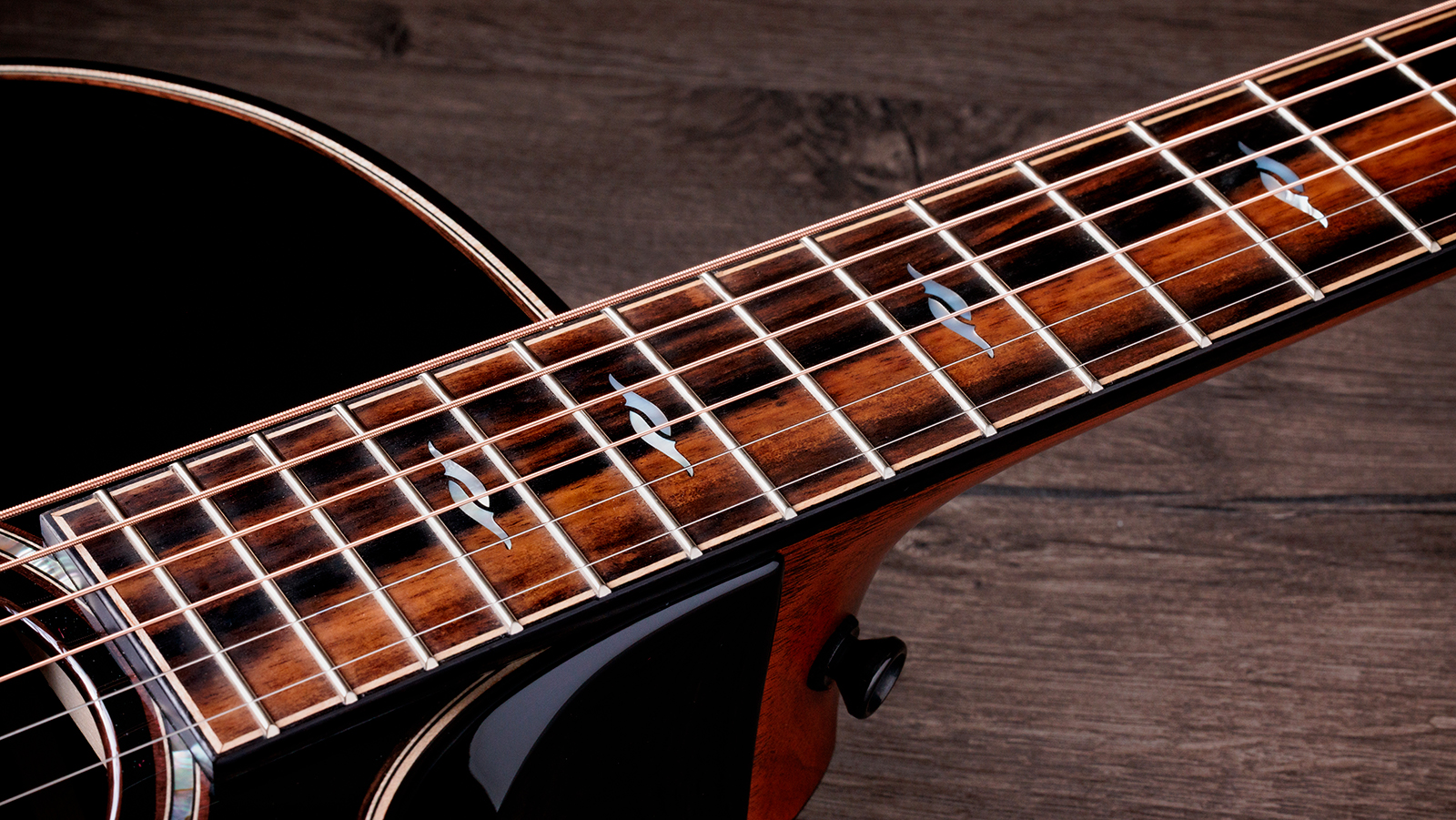 Taylor 814ce Builders Edition Next Gen. Grand Auditorium Cw Tout Epicea Palissandre Eb Claria - Blacktop & Kona Edgeburst - Folk-Gitarre - Variation 3