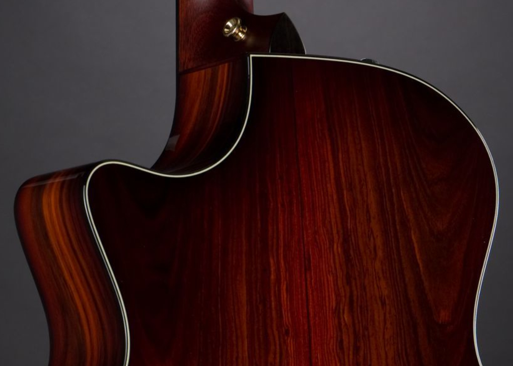 Taylor 814ce-ltd 2020 V-class Grand Auditorium Cw  Epicea Cocobolo Eb Es2 - Natural - Elektroakustische Gitarre - Variation 2