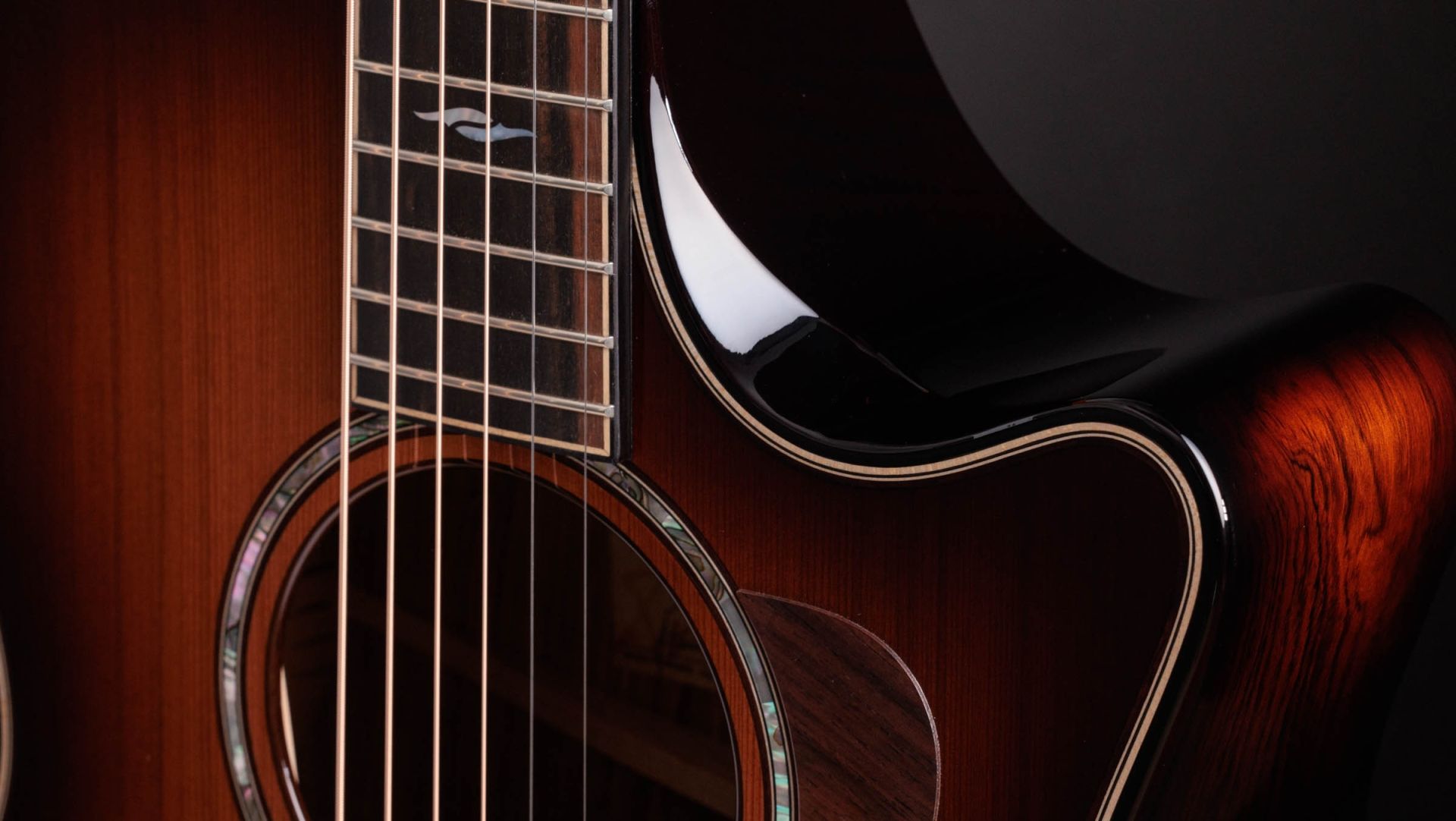 Taylor 814ce Redwood Builder's Edition Grand Auditorium Cw Cedre Palissandre Eb Es2 - Edgeburst - Folk-Gitarre - Variation 3