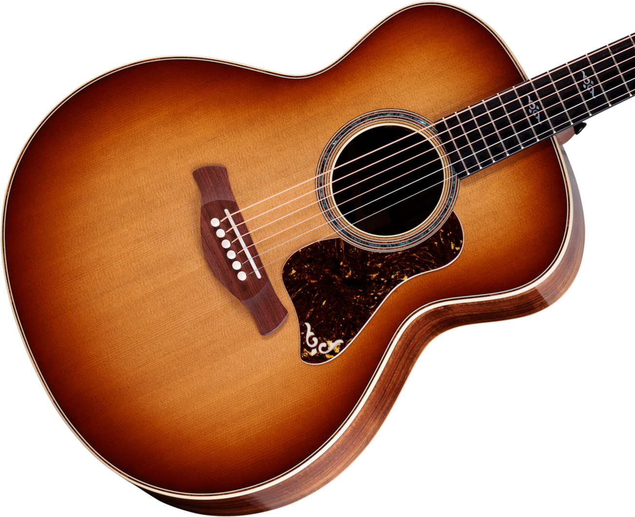 Taylor 814e Koa Gold Label Super Auditorium Cw Epicea Koa Eb Lr Baggs - Sunburst - Folk-Gitarre - Variation 2