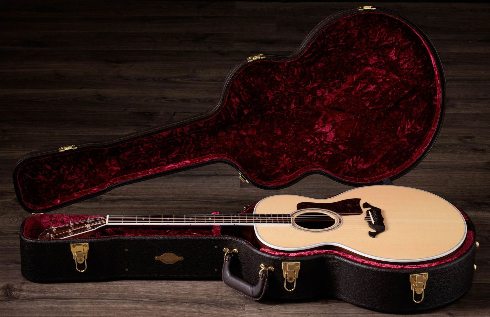Taylor 815e Legacy Jumbo Epicea Palissandre Eb Lr Baggs Vtc - Natural - Folk-Gitarre - Variation 8