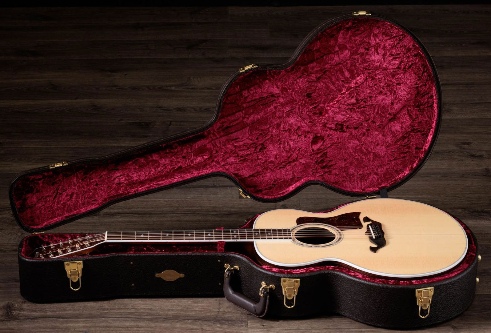 Taylor 855e Legacy Jumbo 12c Epicea Palissandre Eb Lr Baggs Vtc - Natural - Folk-Gitarre - Variation 8