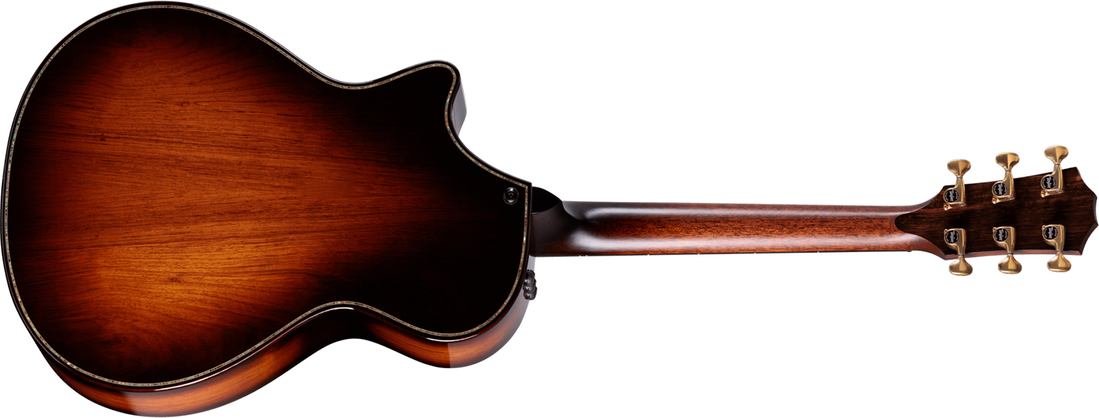 Taylor 912ce Builder's Edition Grand Concert Cw Sinker Redwood Palissandre Eb Es2 - Natural / Kona Edgeburst - Folk-Gitarre - Variation 1