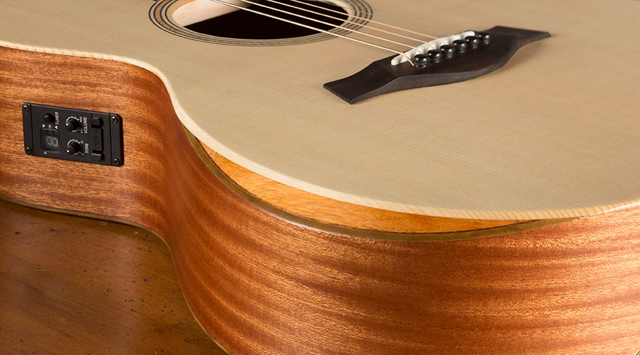 Taylor Academy 10e Dreadnought Epicea Sapele Eb Ves-b - Natural - Elektroakustische Gitarre - Variation 3