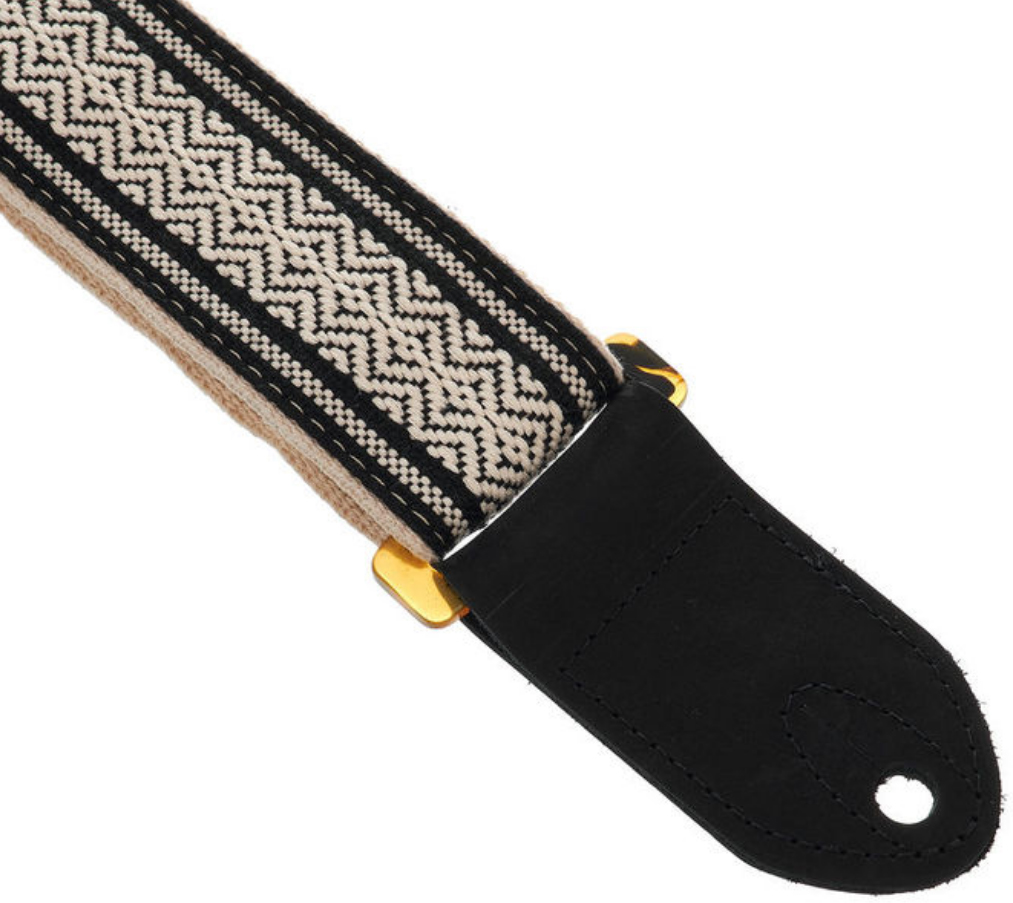 Taylor Academy Strap Wht-blk Jacquard Cotton 2 Inches - Gitarrengurt - Variation 1