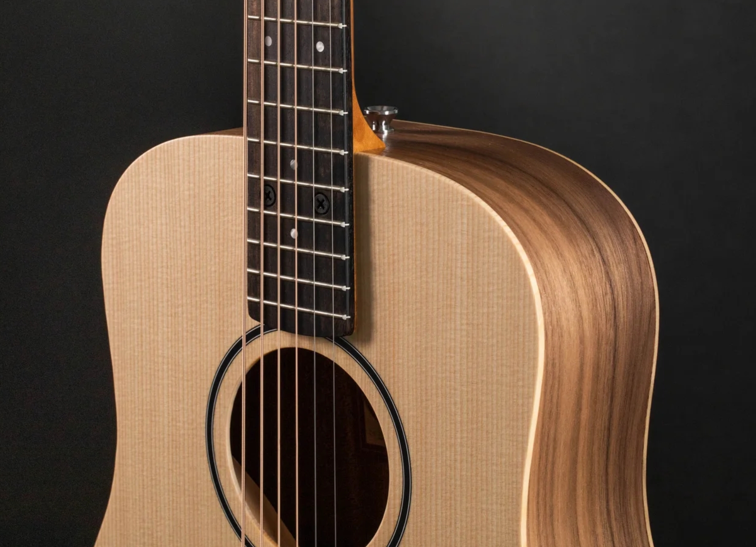 Taylor Baby Bt1e (torrefied Top) Mini Dreadnought Epicea Noyer Eb Esb +housse - Natural - Folk-Gitarre - Variation 2