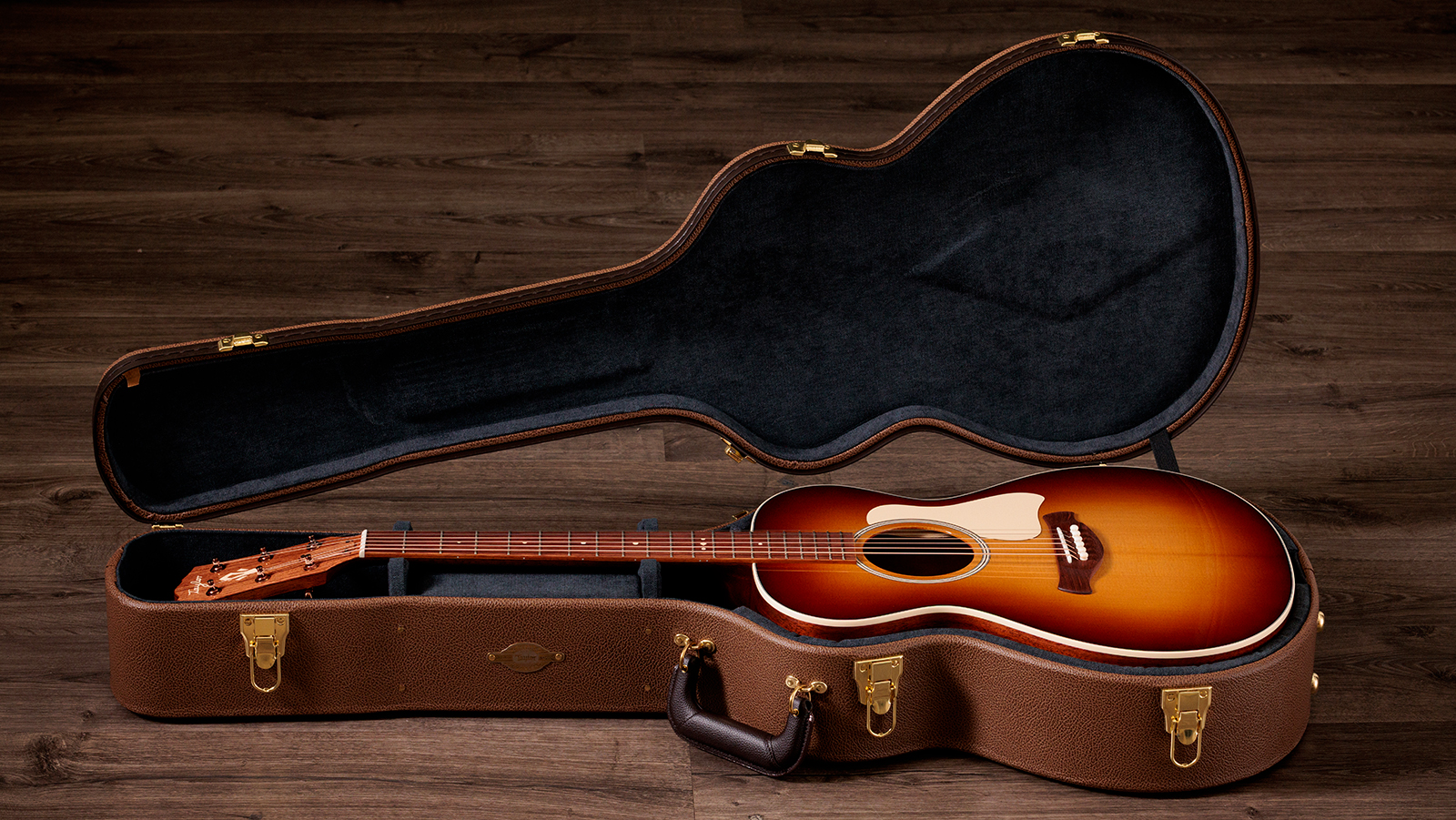 Taylor Ben Harper 512e Gold Label Signature Grand Concert Cw Epicea Acajou Eb Claria - Custom Shaded Edgeburst - Folk-Gitarre - Variation 10