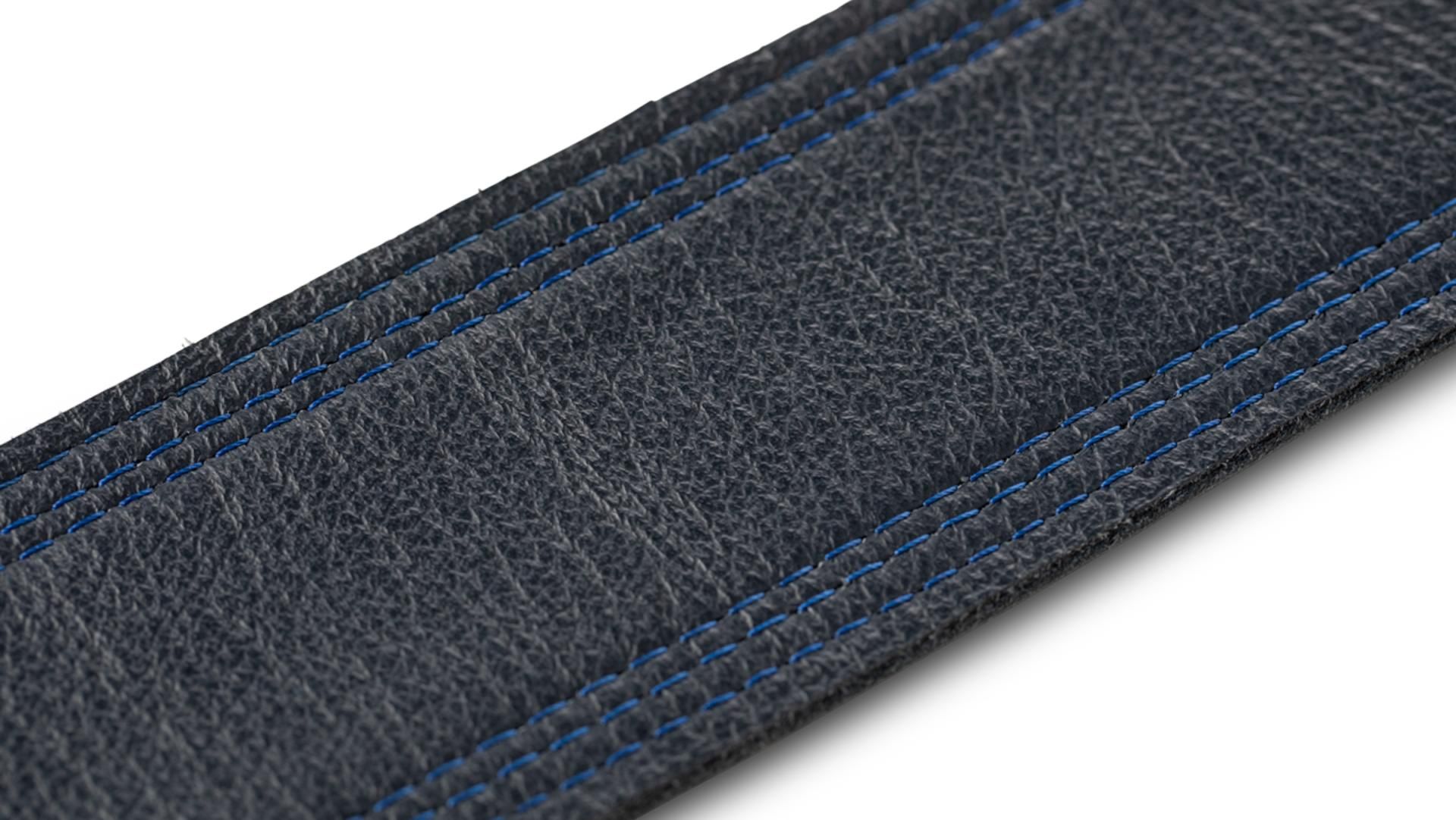 Taylor Blue Denim Guitar Strap 2.5-inc Navy Edge 4300-25 - Gitarrengurt - Variation 2