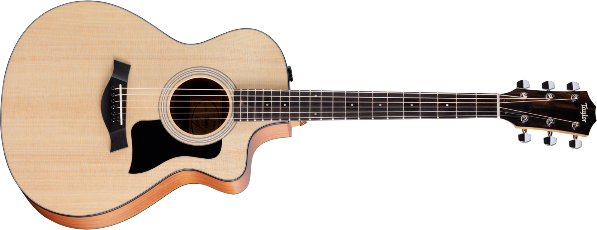 Taylor 112ce-s Grand Concert Cw Epicea Sapele Eb Es2 - Natural Satin - Elektroakustische Gitarre - Main picture