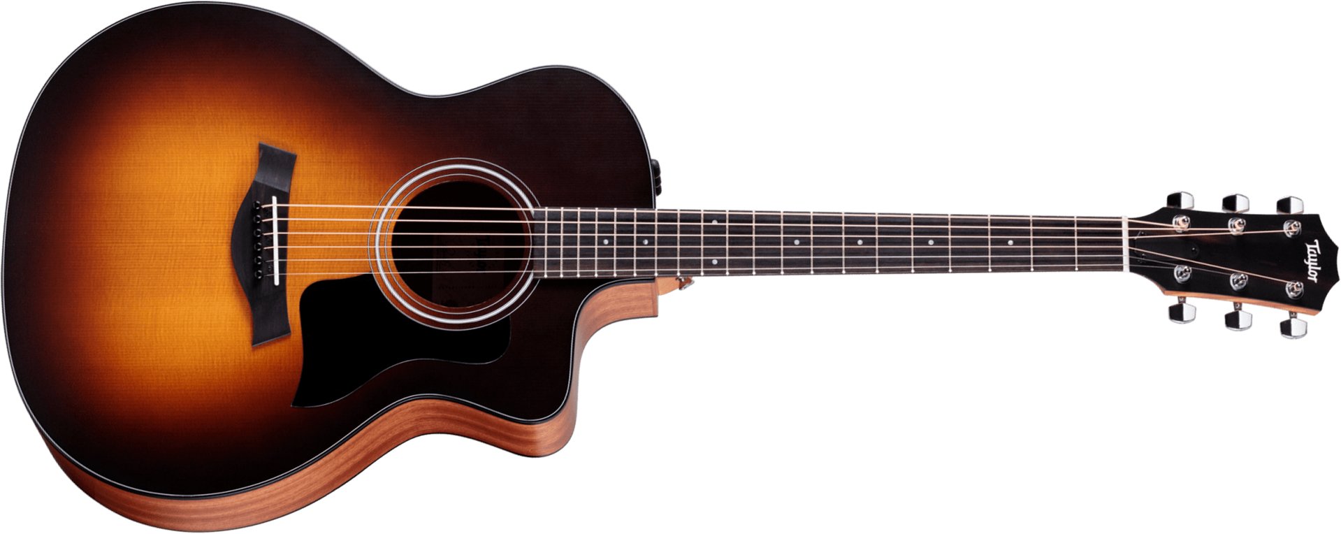 Taylor 114ce-sb Special Edition 2024 Grand Auditorium Cw Epicea Sapele Eb Es2 - Satin Sunburst Top - Folk-Gitarre - Main picture