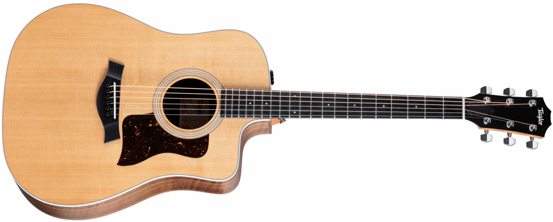 Taylor 210ce 2024 Dreadnought Cw Epicea Noyer Eb Es2 - Natural - Elektroakustische Gitarre - Main picture