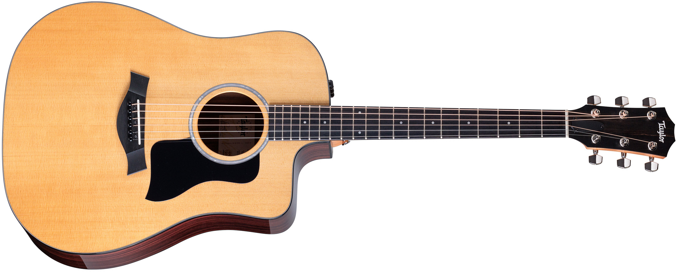 Taylor 210ce Plus 2024 Dreadnought Cw Epicea Palissandre Eb Es2 - Natural - Folk-Gitarre - Main picture