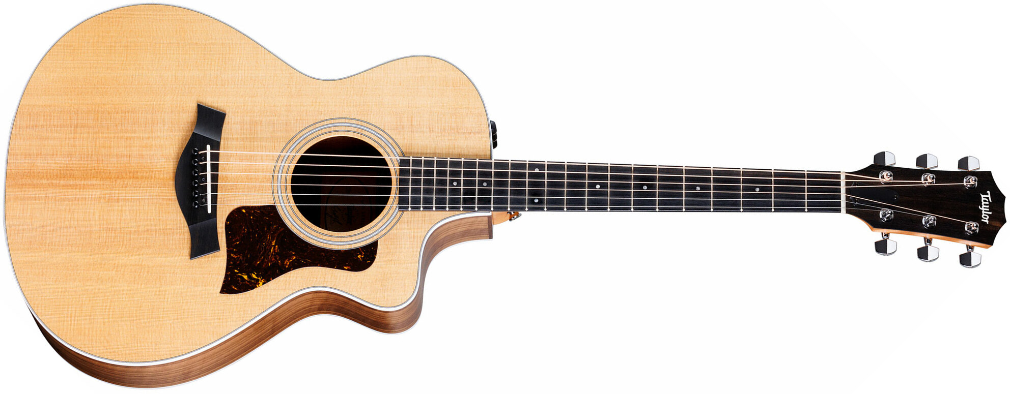 Taylor 212ce 2024 Grand Concert Cw Epicea Noyer Eb Es2 - Natural Satin - Elektroakustische Gitarre - Main picture