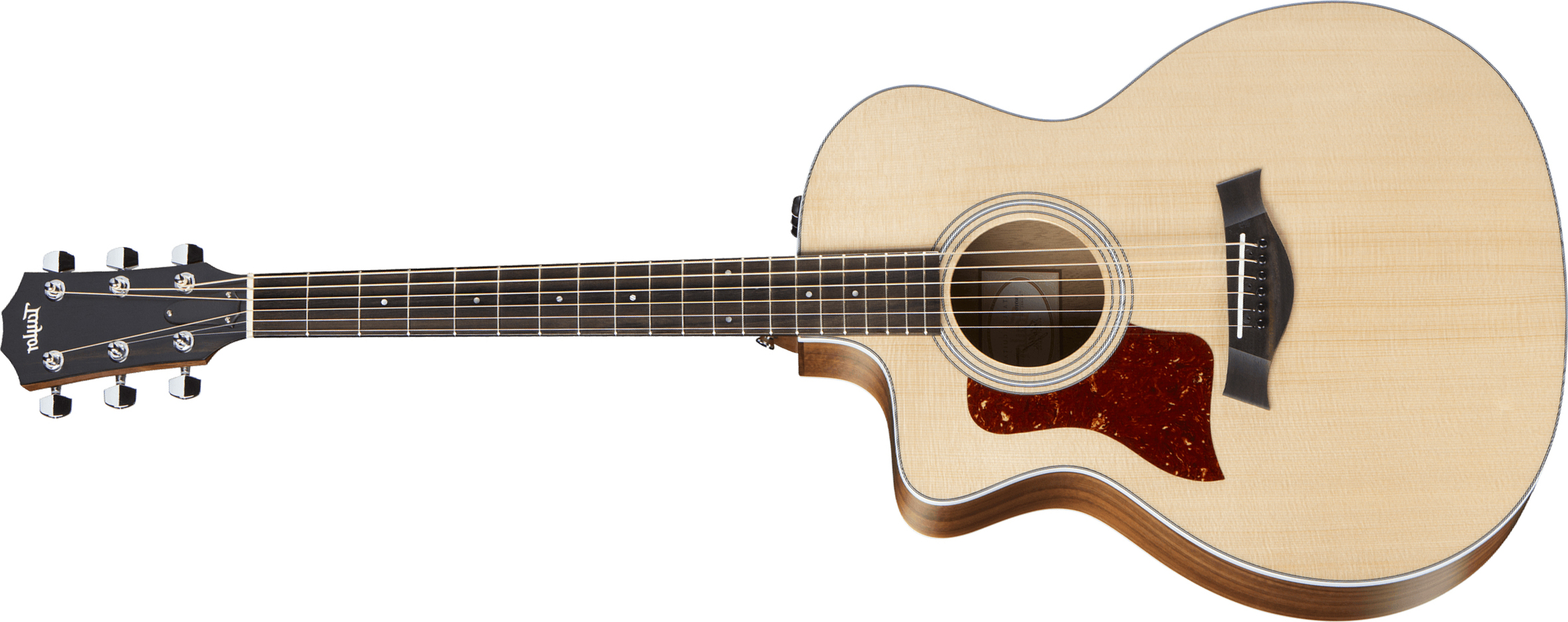 Taylor 214ce Lefty 2017 Grand Auditorium Cw Lh Gaucher Epicea Koa Eb Es2 - Natural Gloss Top - Elektroakustische Gitarre - Main picture