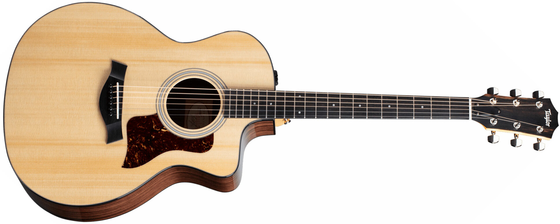 Taylor 214ce Plus 2024 Grand Auditorium Cw Epicea Palissandre Eb Es2 - Natural - Elektroakustische Gitarre - Main picture