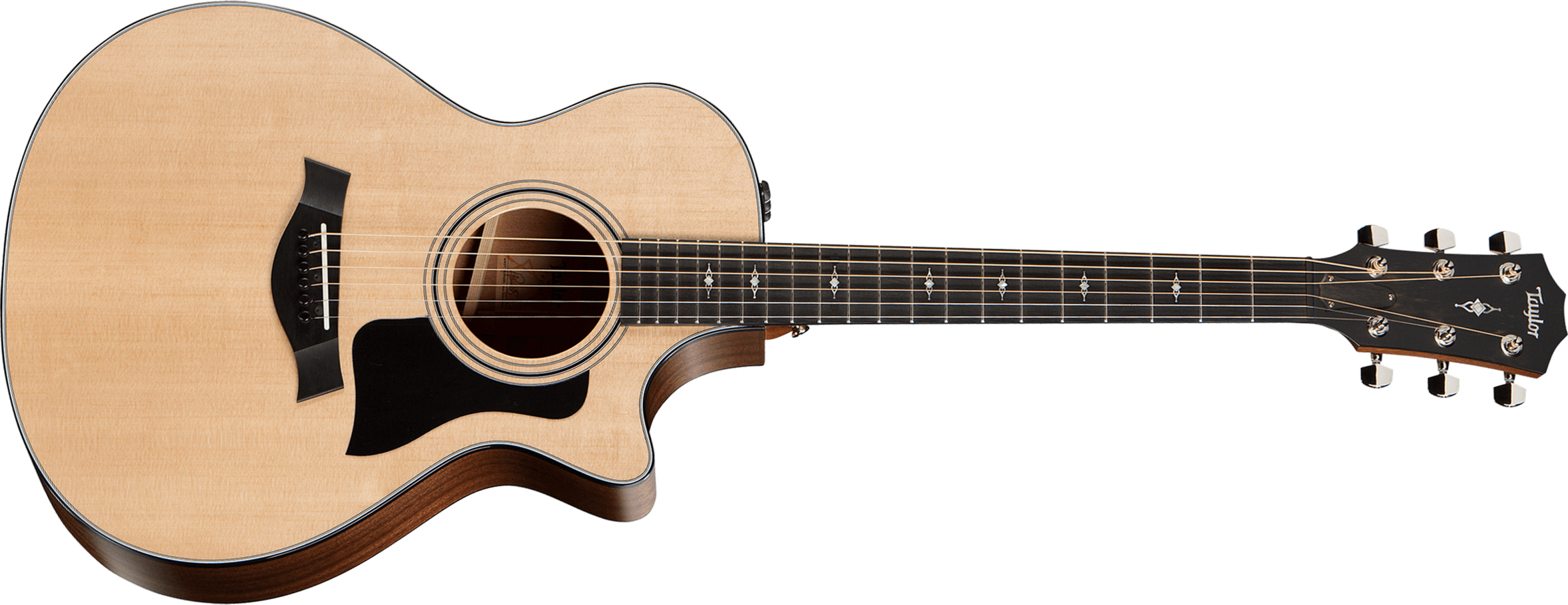 Taylor 312ce V-class 2019 Grand Concert Cw Epicea Sapele Eb Es2 - Natural Gloss Top - Folk-Gitarre - Main picture