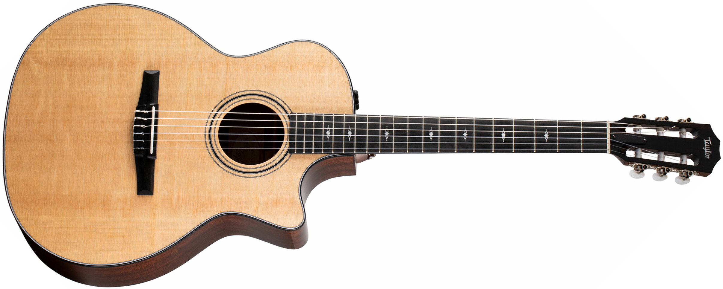 Taylor 314ce-n V-class Grand Auditorium Cw Epicea Sapele Eb Es2 - Natural - Konzertgitarren 4/4 - Main picture