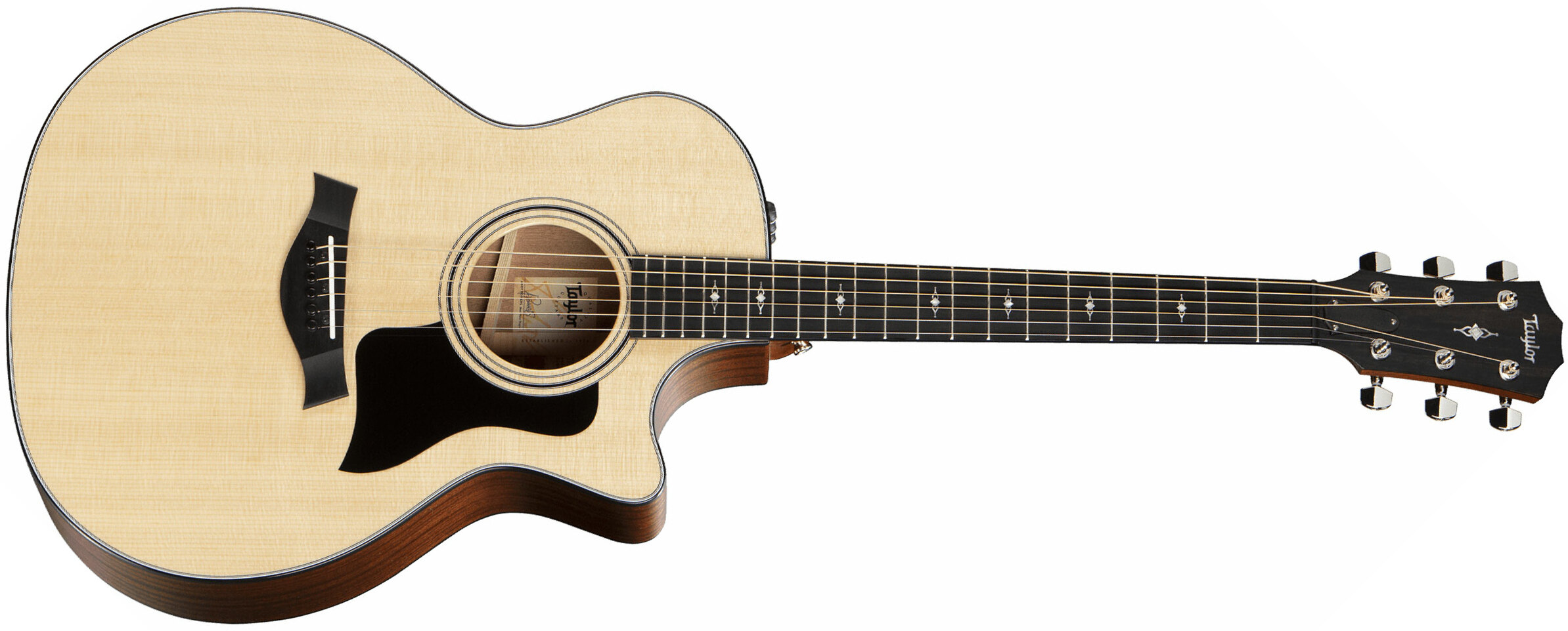 Taylor 314ce V-class 2019 Grand Auditorium Cw Epicea Sapele Eb Es2 - Natural - Elektroakustische Gitarre - Main picture