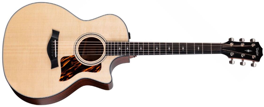 Taylor 314ce V-class Grand Auditorium Cw Epicea Sapele Eb Es2 - Natural - Folk-Gitarre - Main picture