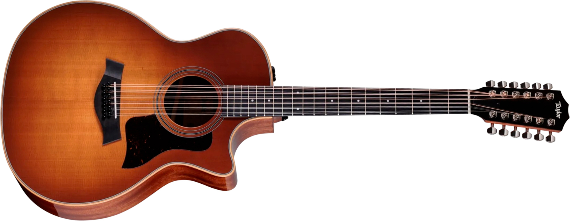 Taylor 354ce Studio Special Edition Grand Auditorium Cw 12c Epicea Sapele Eb Es2 - Honeyburst - Folk-Gitarre - Main picture